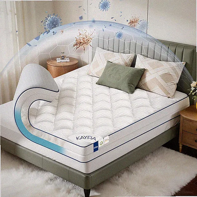 4 Inch Mattress Topper King Integrated Dual Layer, 2-in-1 Cooling Memory Foam...