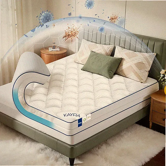 4 Inch Mattress Topper Queen Integrated Dual Layer, 2-in-1 Cooling Gel Memory...