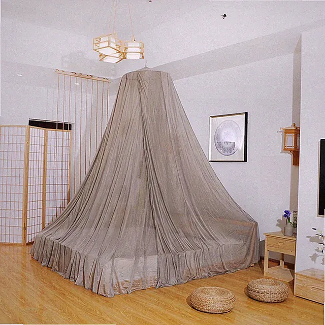 5G EMF FARADAY CAGE Radiation Block Canopy King Bed 2 Entries Dome & Under Sheet