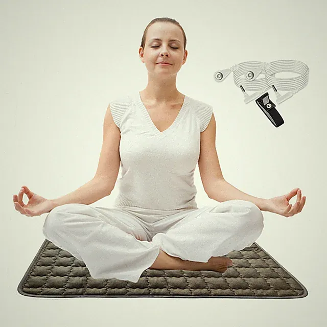 EMF EMI Reducing Earthing Grounded Silver Blankets