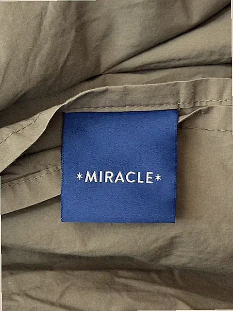 MIRACLE Flat Sheet Cal King Gray - Silver Infused Cooling & Antimicrobial