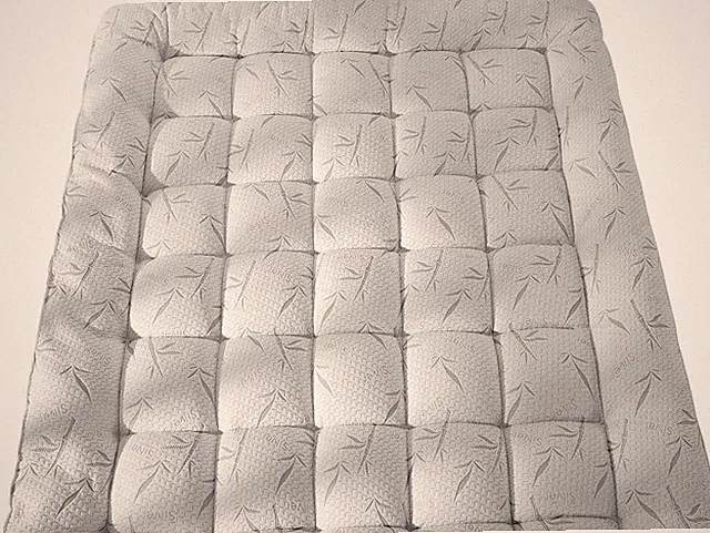 Silver Ions Twin Mattress Pad Viscose Derived from Bamboo - 2(Twin,39"X75")